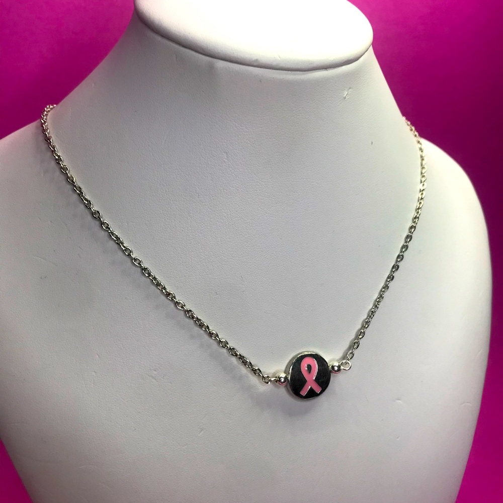 Breast Cancer awareness Necklace